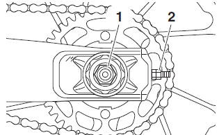 Drive chain slack