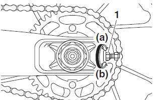 Drive chain slack