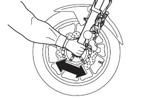 Checking the steering