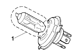 Replacing the headlight bulb