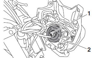 Replacing the headlight bulb