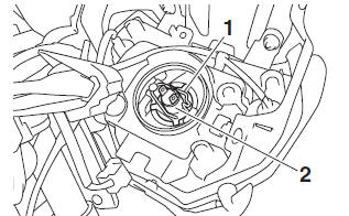 Replacing the headlight bulb