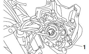 Replacing an auxiliary light bulb