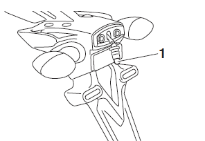 Replacing the license plate light bulb