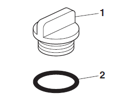 Engine oil and oil filter cartridge